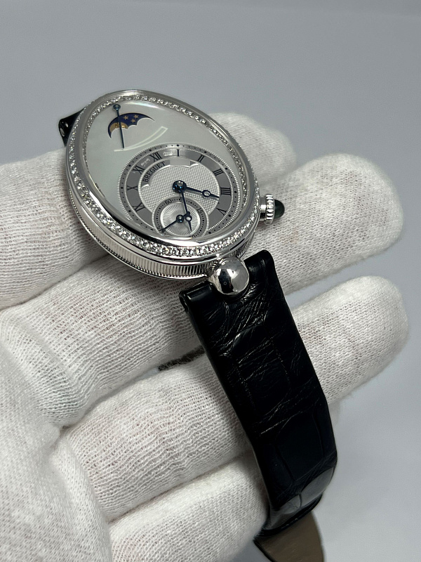 Reine de Naples White Gold Mother of Pearl Dial