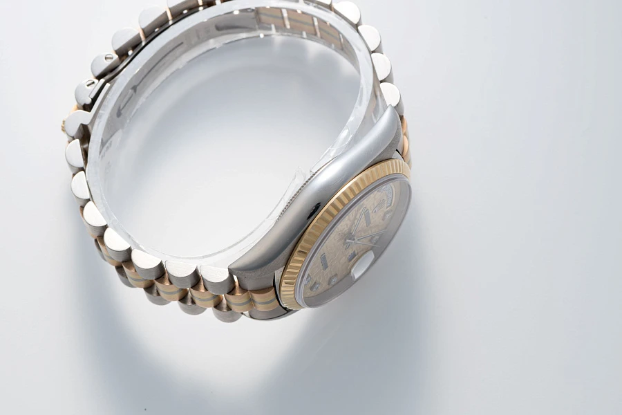 Day-Date Ref. 18239B 'Tridor' in 18k Rose, Yellow, and White Gold