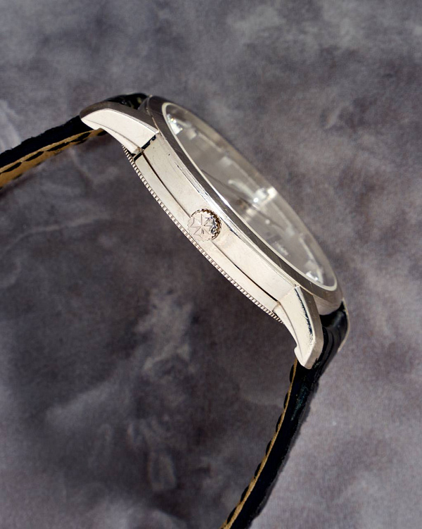 Patrimony Traditionnelle Date Automatic White Gold