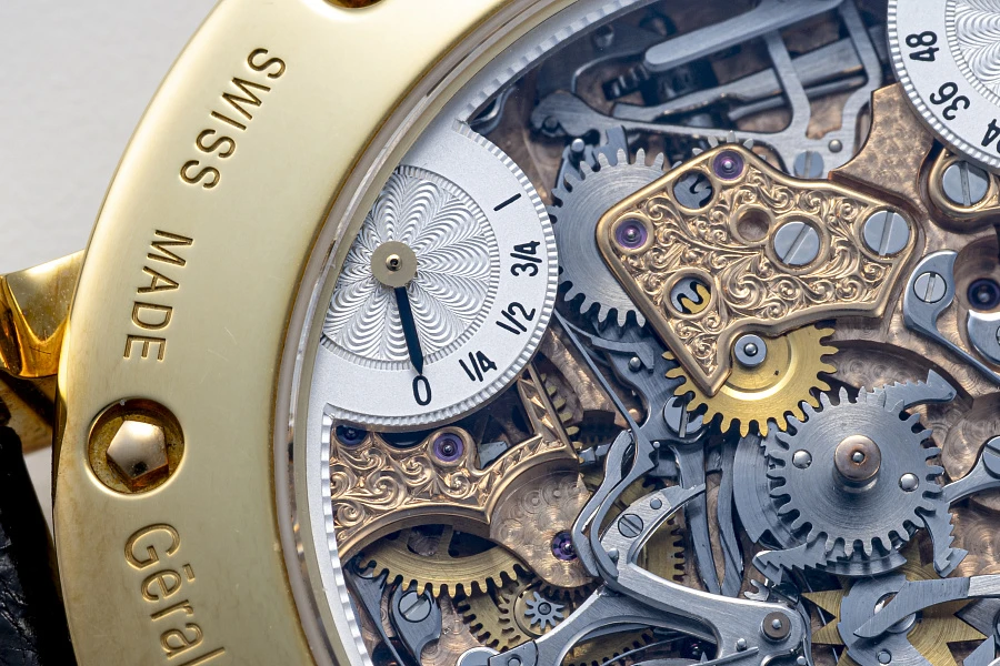 Piece Unique Tourbillon with Grande and Petite Sonnerie Ref. GS1.X.20 in 18k Yellow Gold