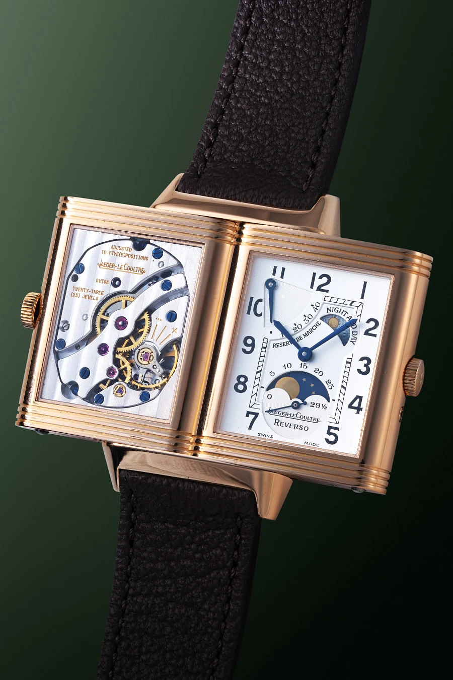 Reverso Day Night Ref. 270.2.63 in 18k Rose Gold