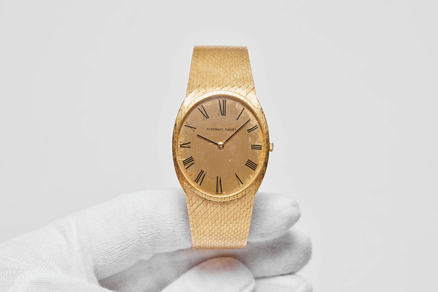 Gold Wristwatch