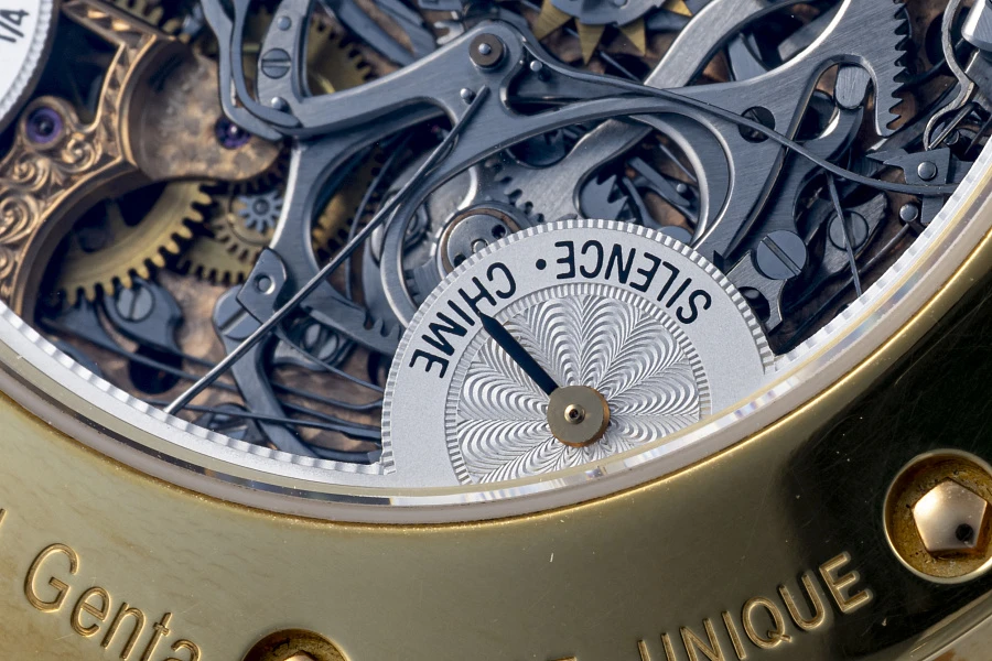 Piece Unique Tourbillon with Grande and Petite Sonnerie Ref. GS1.X.20 in 18k Yellow Gold