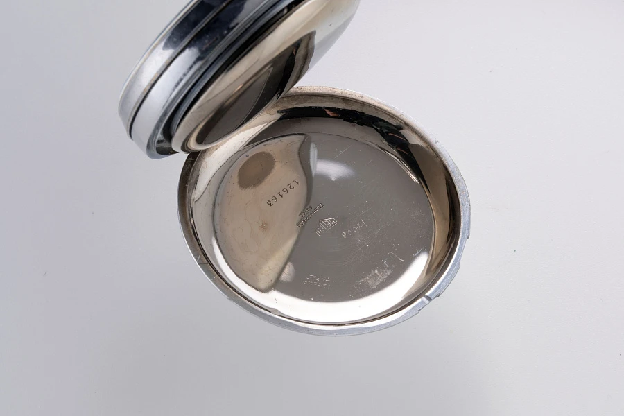 Microsplit Stop Watch in Stainless Steel