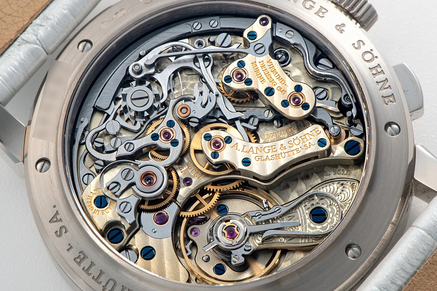 1815 Chronograph Ref. 823.029 with Mother of Pearl Dial in 18k White Gold