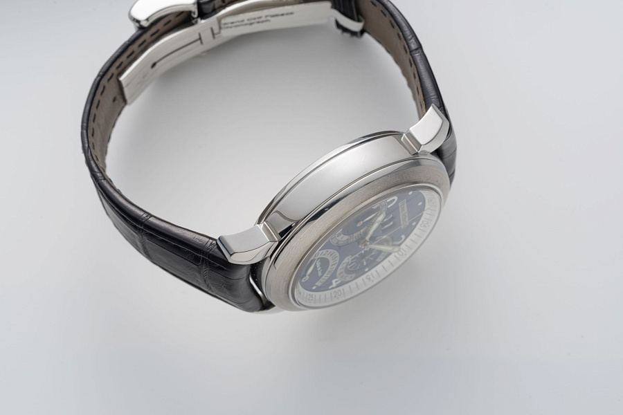 Grand Cliff Flyback Chronograph  in Stainless Steel