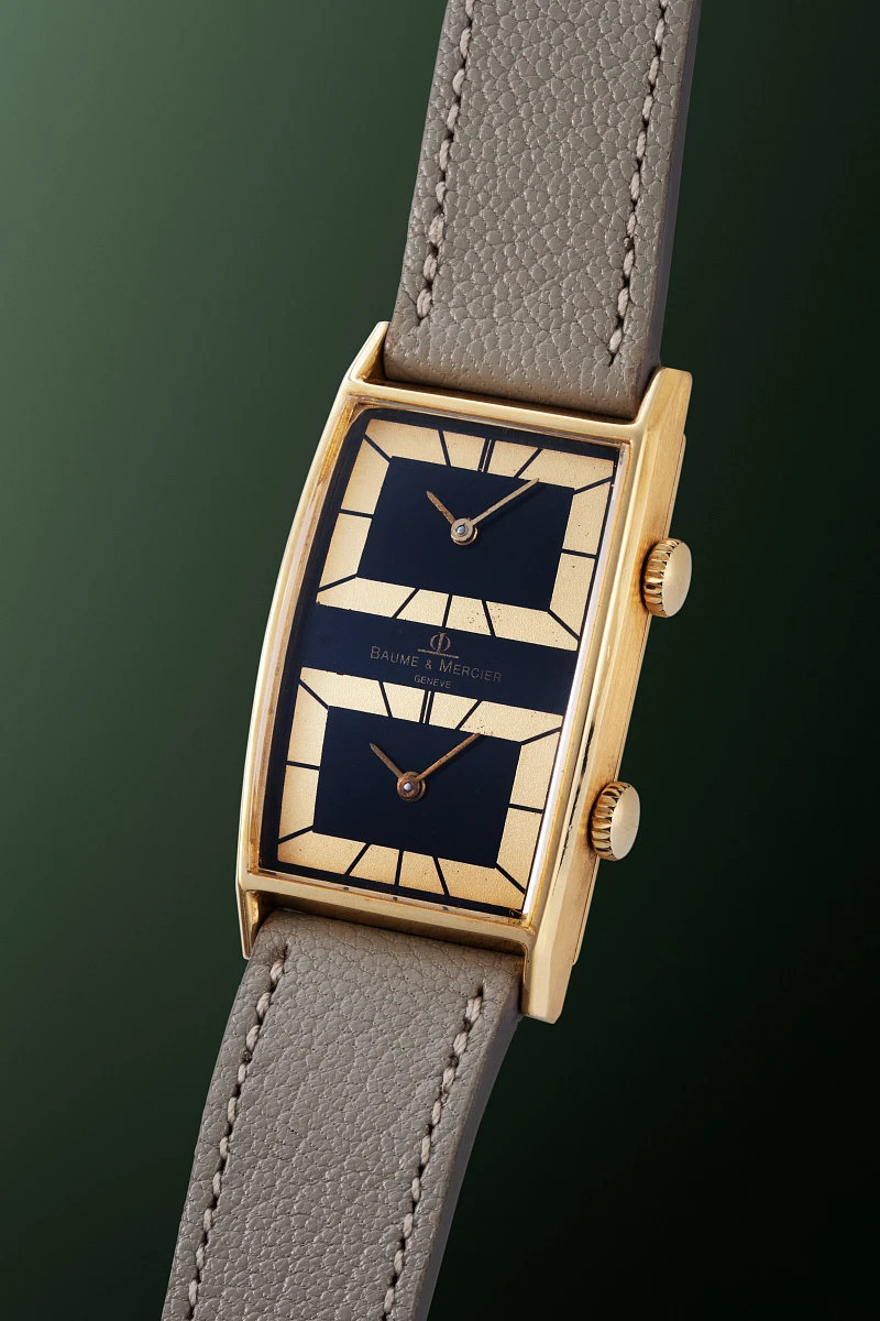 Dual Time Ref. 32002 in 18k Yellow Gold