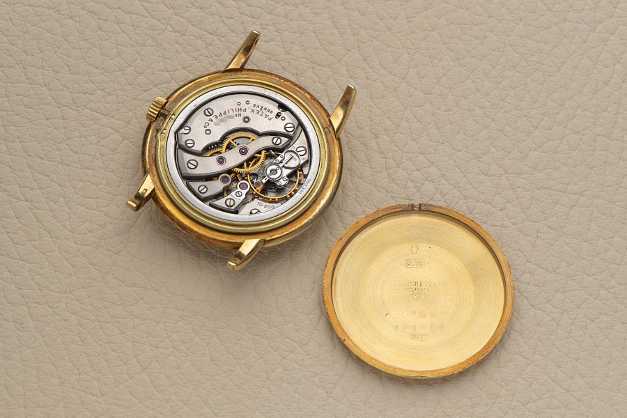 Calatrava 2500 Double signed Gobbi Milano