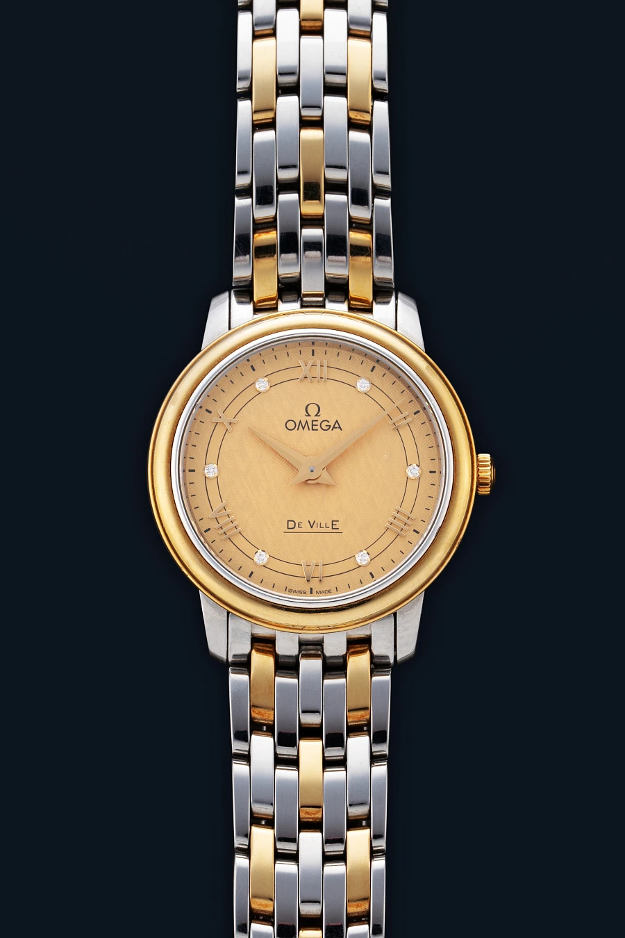 DeVille in Stainless Steel and 18k Yellow Gold