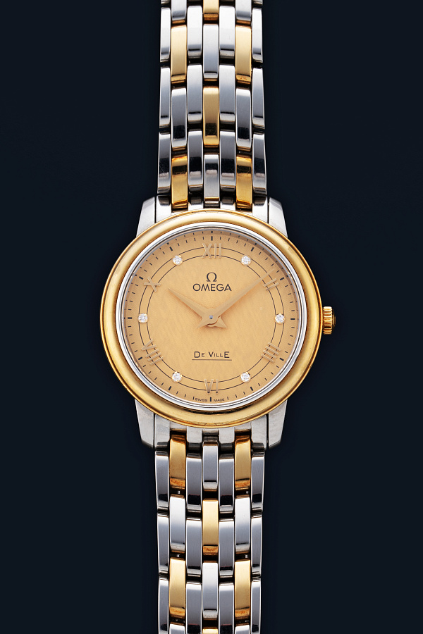 DeVille in Stainless Steel and 18k Yellow Gold