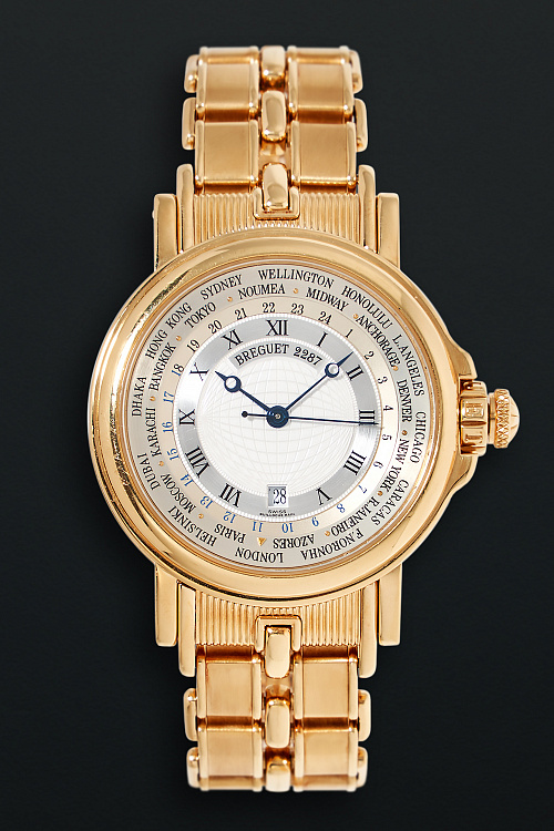 Marine Hora Mundi Automatique 3700 Yellow Gold