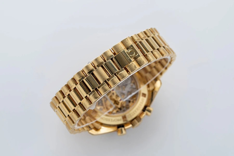 Skeletonized Speedmaster by Armin Strom Ref. 36965081 in 18k Yellow Gold