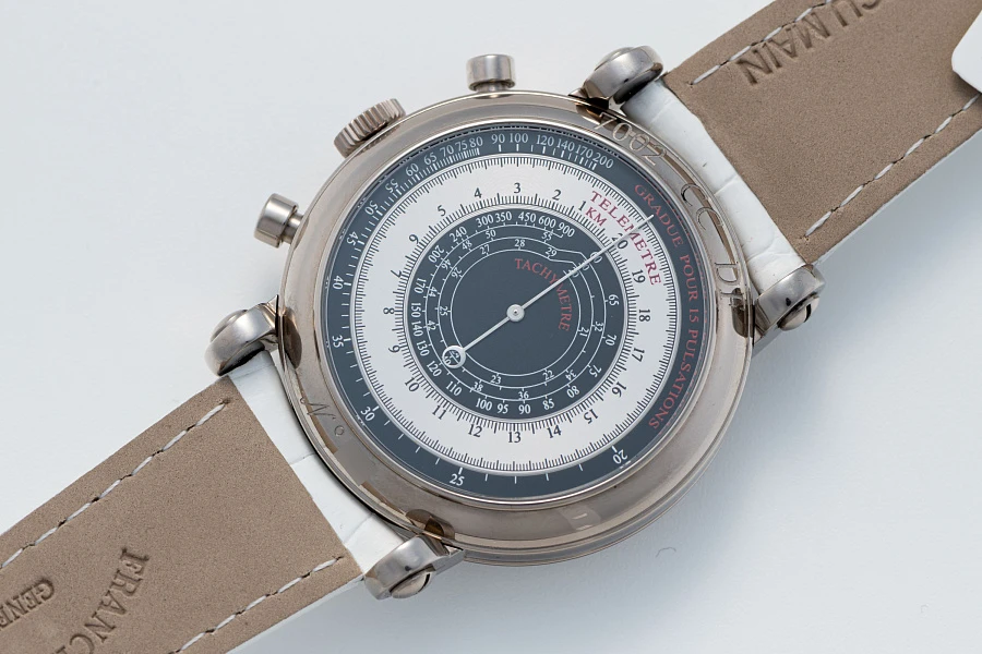 Chronograph Ref. 7002 CC DF in 18k White Gold