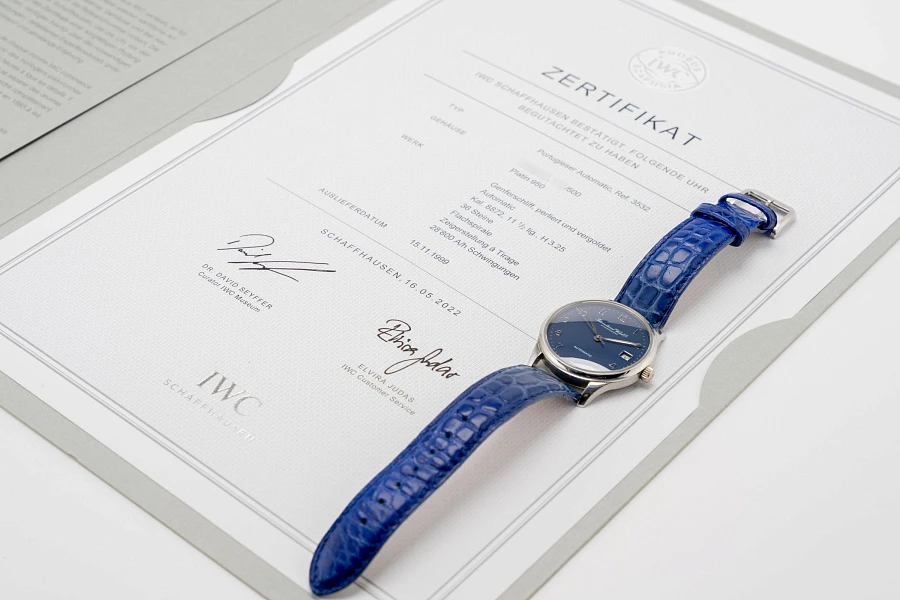 Portugieser Ref. IW3532 in Platinum