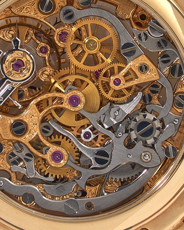 Patrimony Chronograph Squelette Rose Gold