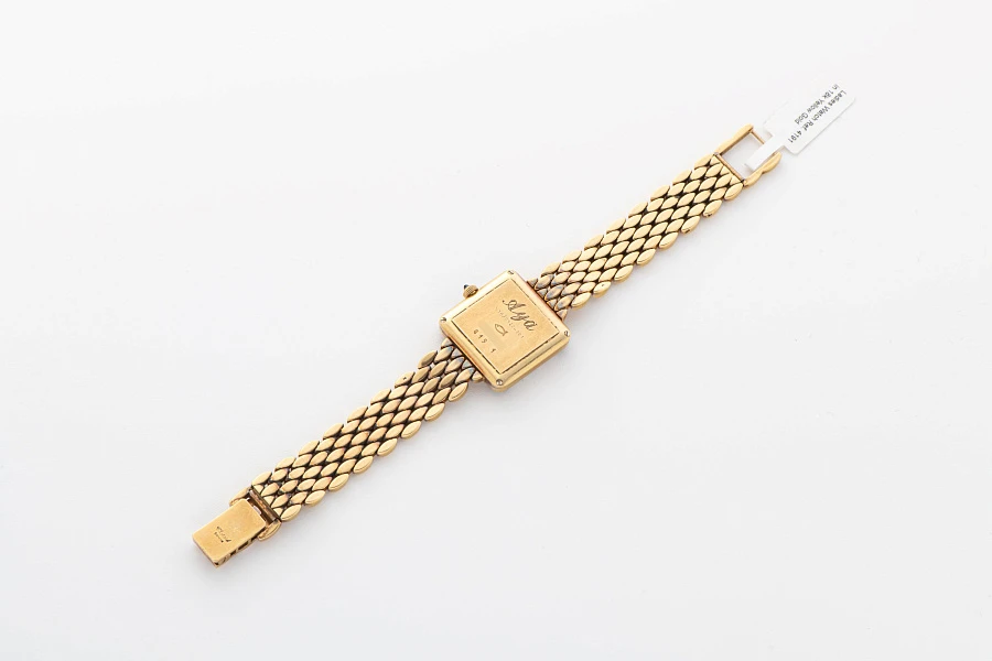 Diamond and Sapphire-Set Ladies Watch Ref. 4191 in 18k Yellow Gold