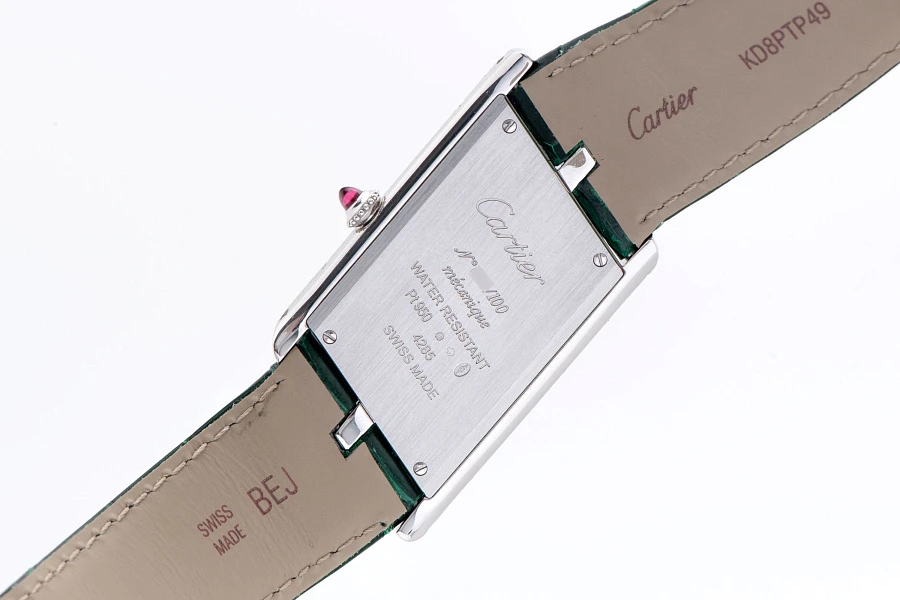 Tank Asymmetrique Ref. WGTA0042 in Platinum