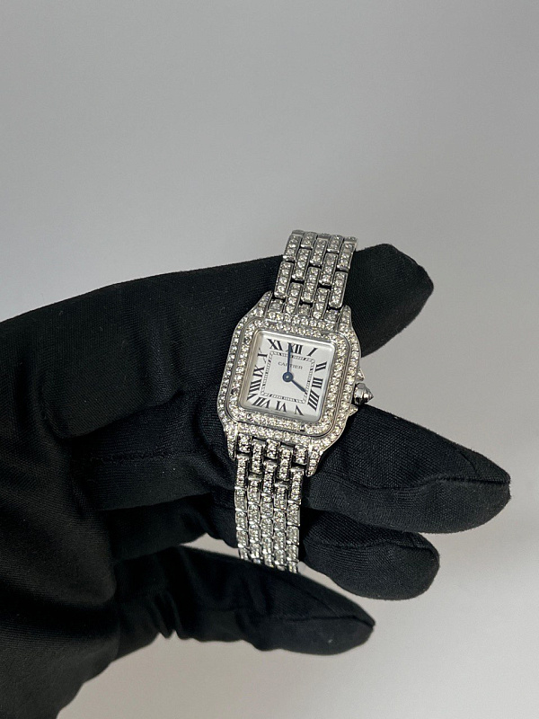 Panthère de Cartier Mini Model Custom Diamond-set Full Pave