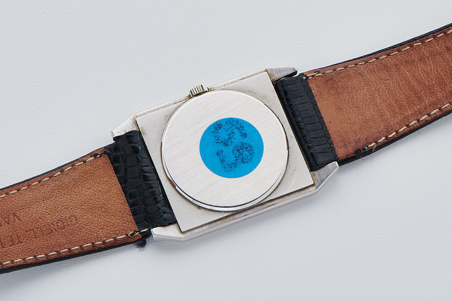 Rectangular Watch Ref. 3491 in 18k White Gold