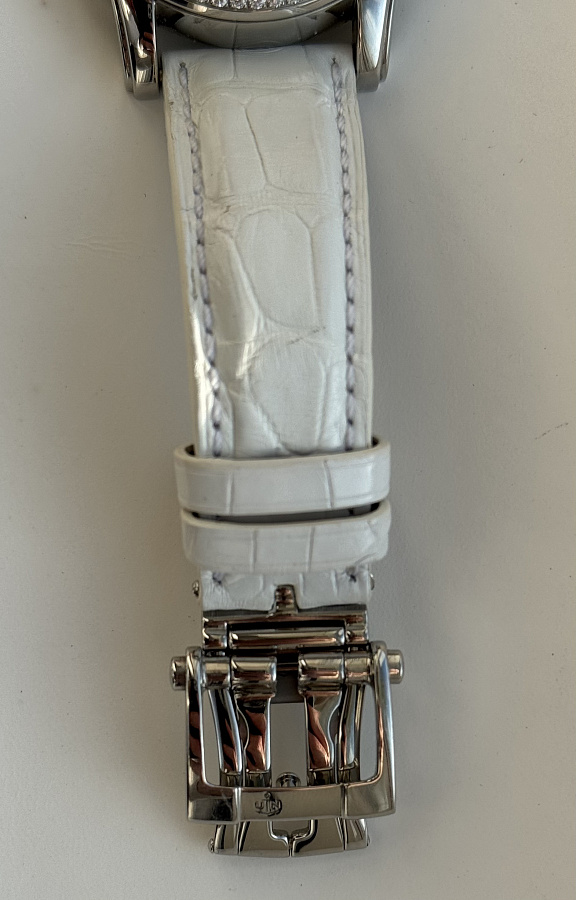 Dual Time Manufacture Ladies in Stainless steel with Diamonds