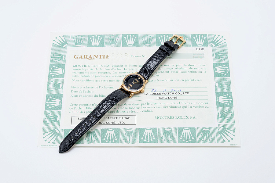 Cellini Ref. 6110 in 18k Yellow Gold