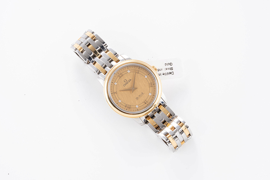 DeVille in Stainless Steel and 18k Yellow Gold