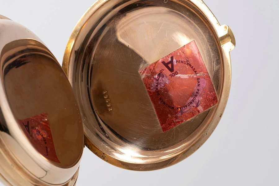 Grande and Petite Sonnerie Pocket Watch in 18k Rose Gold