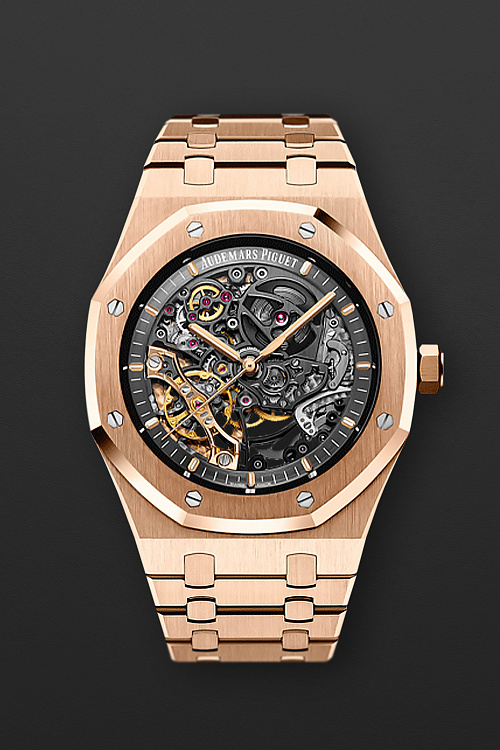 Royal Oak Double Balance Wheel Openworked Rose Gold