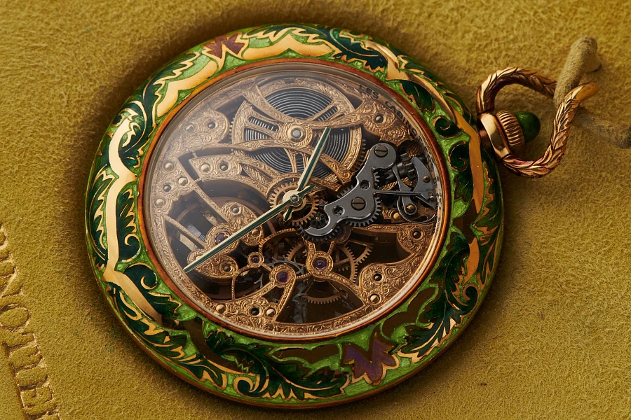 Historically Important Piece Unique Skeletonized Les Cabinotiers de Genève
