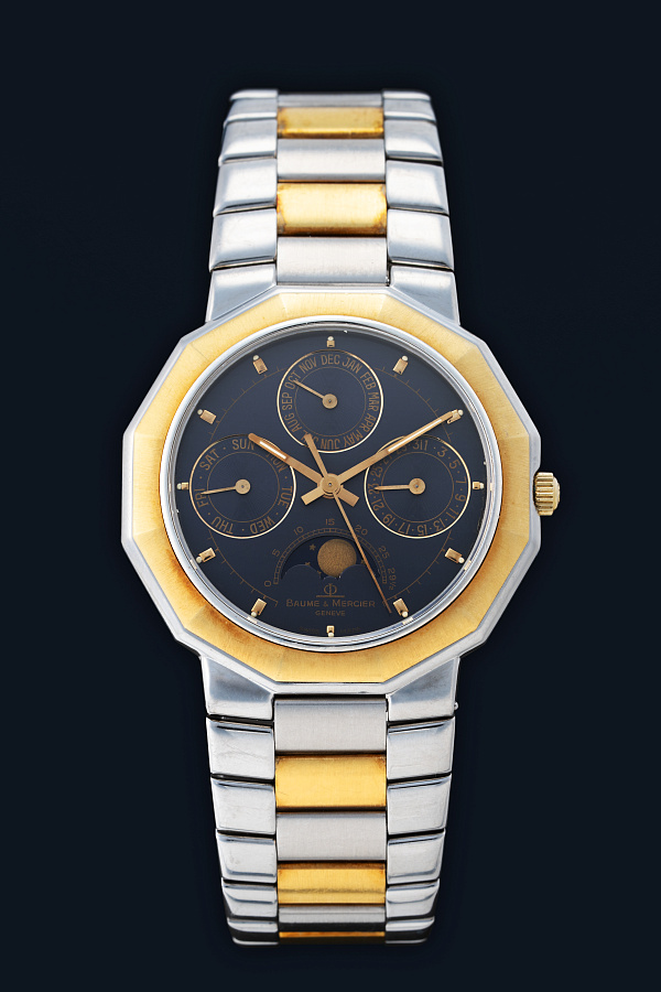 Riviera Perpetual Calendar Ref. 6131.3 in Stainless Steel and 18k Yellow Gold