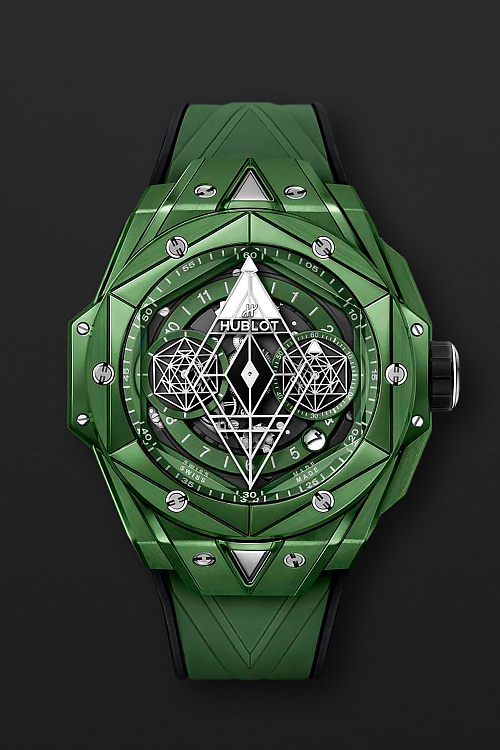 Big Bang Sang Bleu II Green Ceramic Limited Edition 200