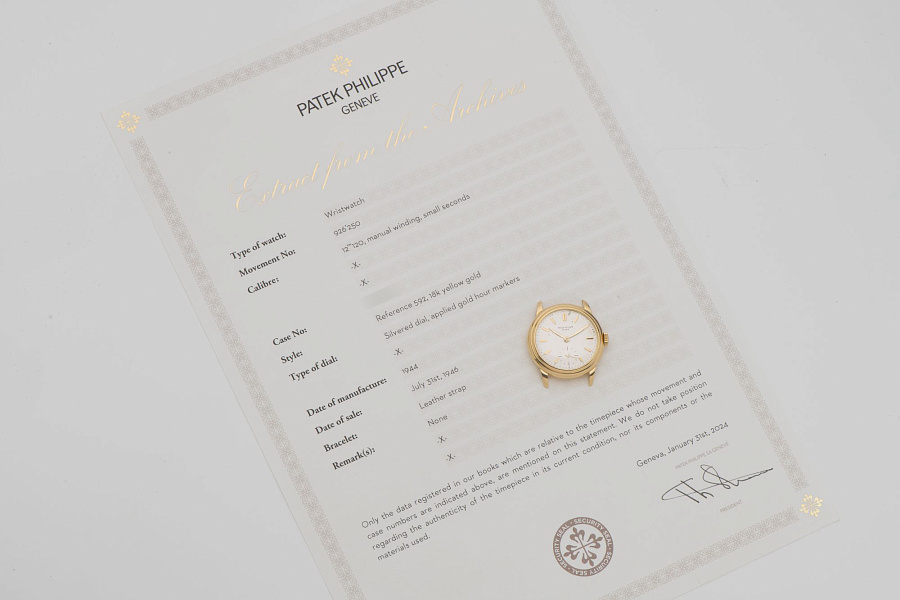 Calatrava in 18K Yellow Gold