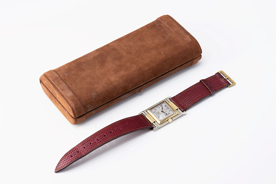 Paul Ditisheim Ornate Dress Watch in 18k Yellow and White Gold