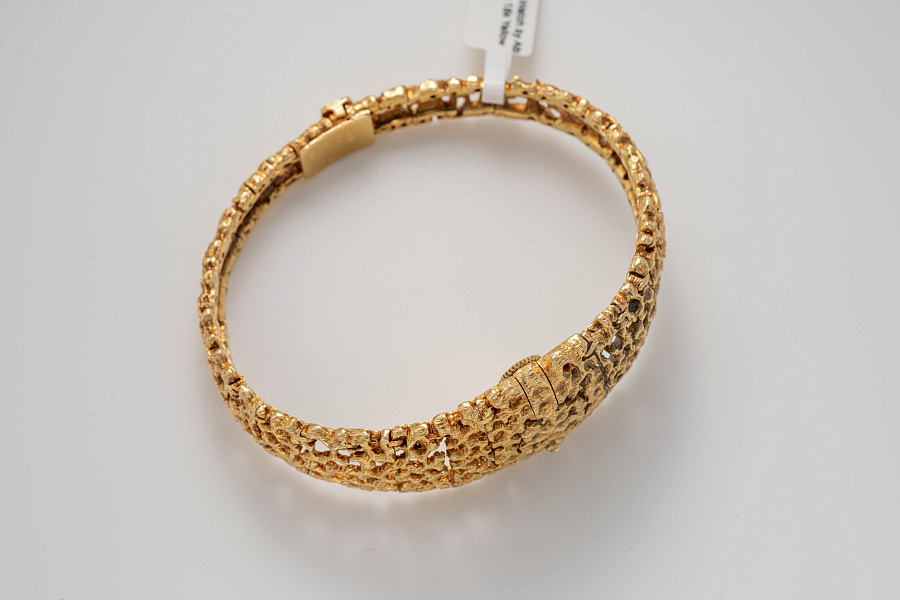 Jewelry Watch by Albert Gilbert in 18k Yellow Gold