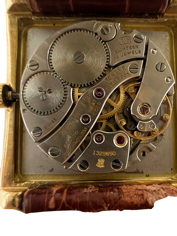 Vintage Gondolo 3733 in Yellow Gold, White Dial