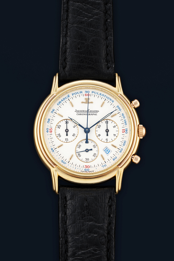 Odysseus Quartz Chronograph Ref. 165.7.3 in 18k Yellow Gold