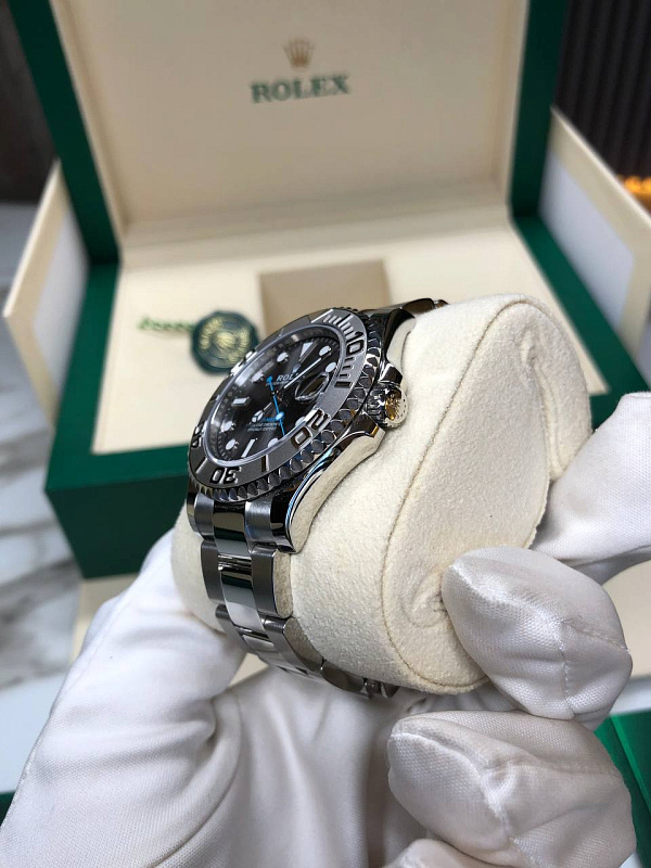 Yacht-Master 37 Rolesium Dark Rhodium Dial