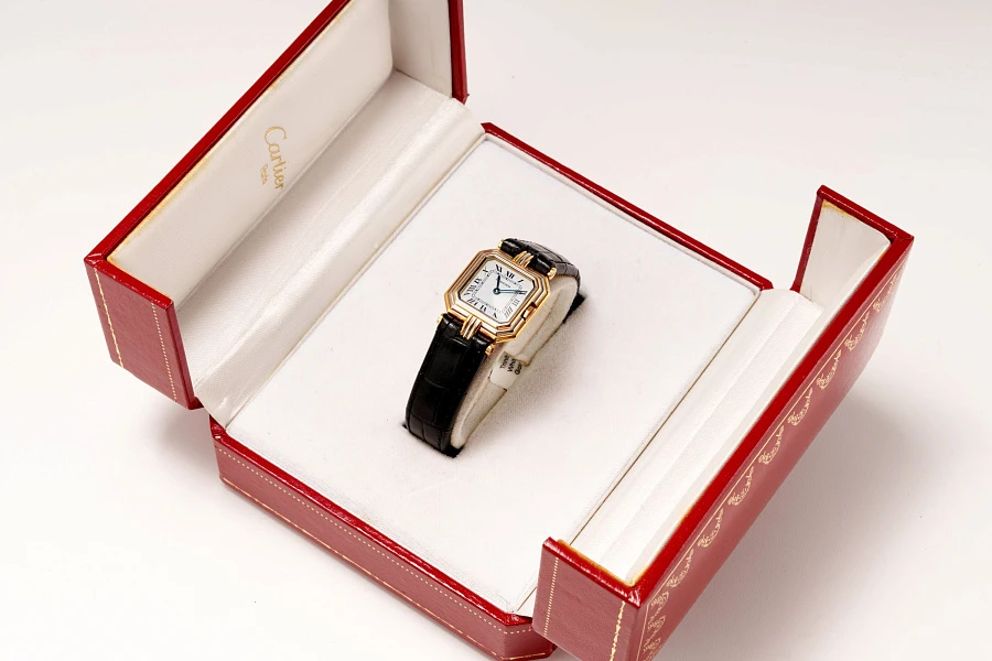 Ceinture Trinity Ref. 66002 in 18k White, Yellow, and Rose Gold