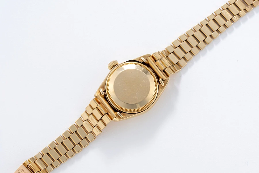 Wood Dial Datejust Ref. 6917 in 18k Yellow Gold