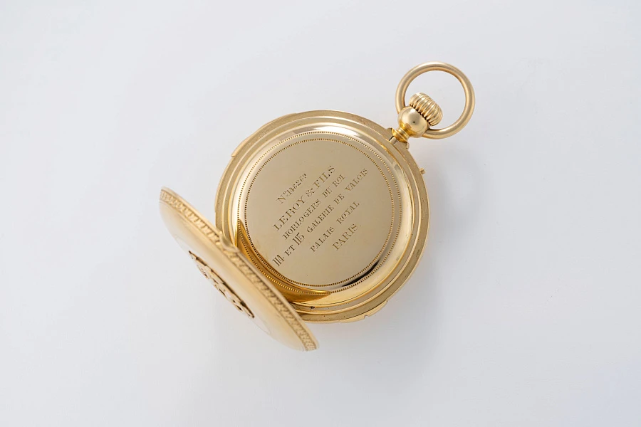 Minute Repeater with Dead-Beat Seconds and a Louis Audemars Base Caliber in 18K Yellow Gold