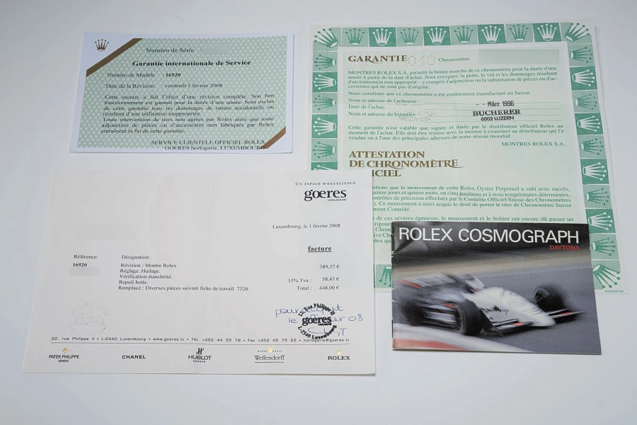 Daytona Ref. 16520 'Patrizzi Dial' in Stainless Steel