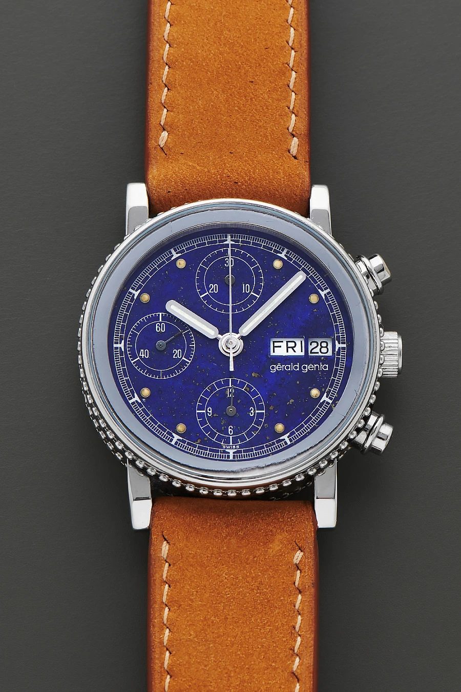 Chronograph with Lapis Lazuli Dial
