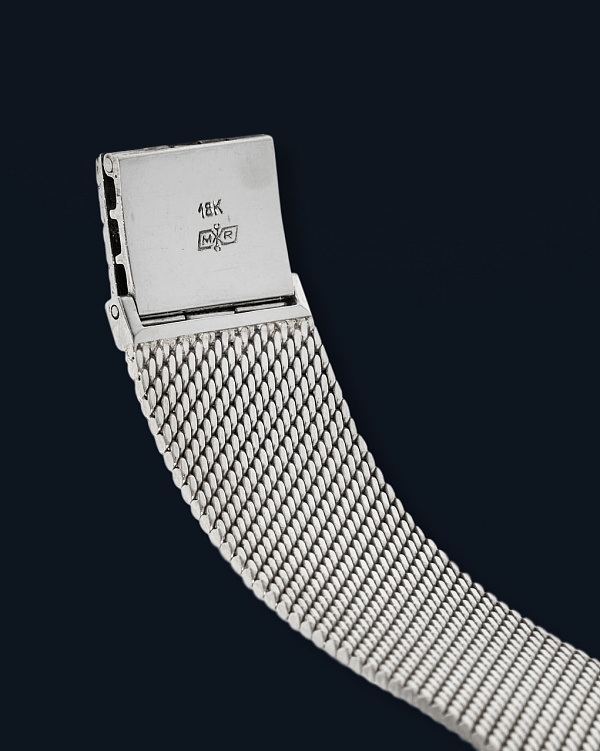 Vintage Dress Watch in 18k White Gold