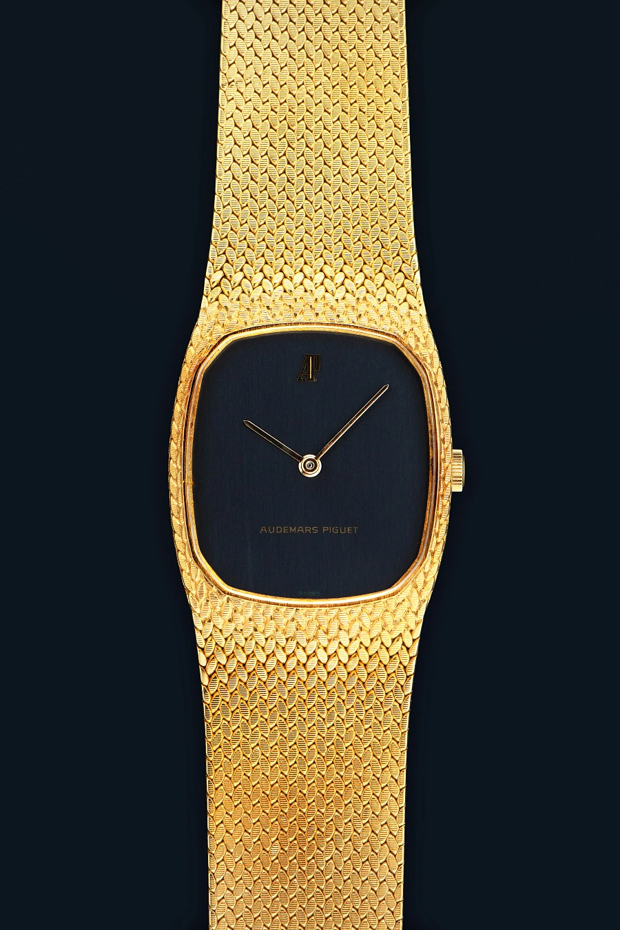 Dress Watch Ref. 674 in 18k Yellow Gold with Pink Patina