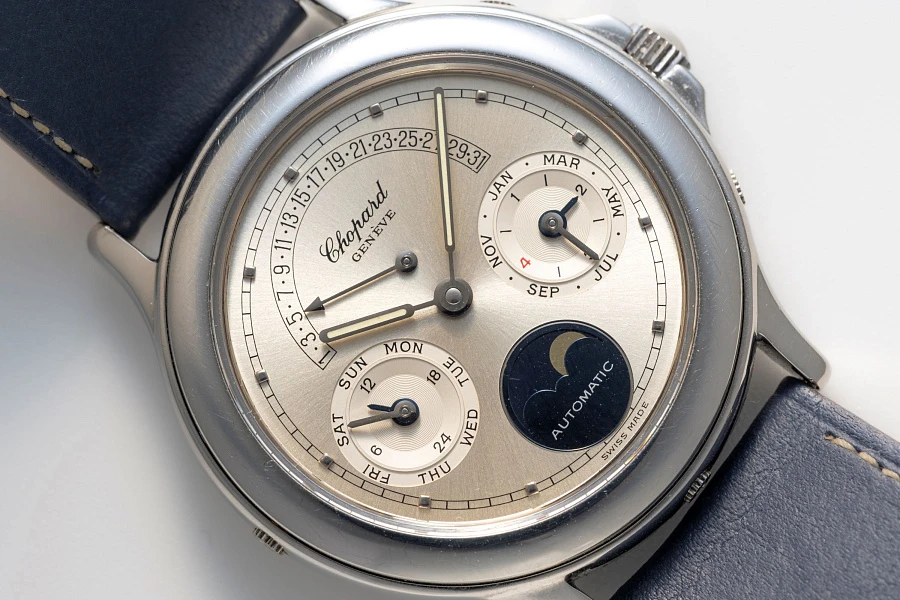 Perpetual Calendar in Platinum by Svend Andersen