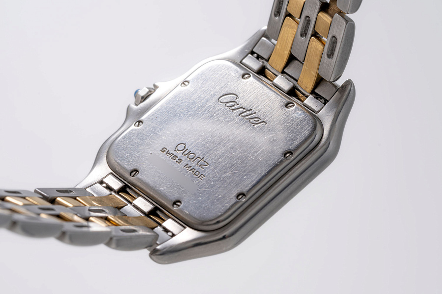 Panthère Quartz Ref. 8395 in Stainless Steel and 18k Yellow Gold