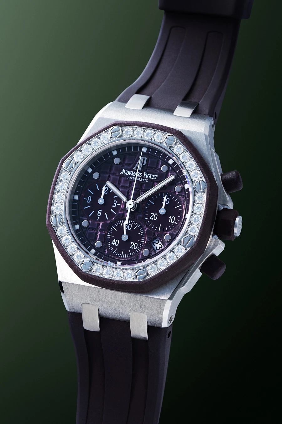 Offshore Chronograph Ref. 26048SK in Stainless Steel with Diamonds