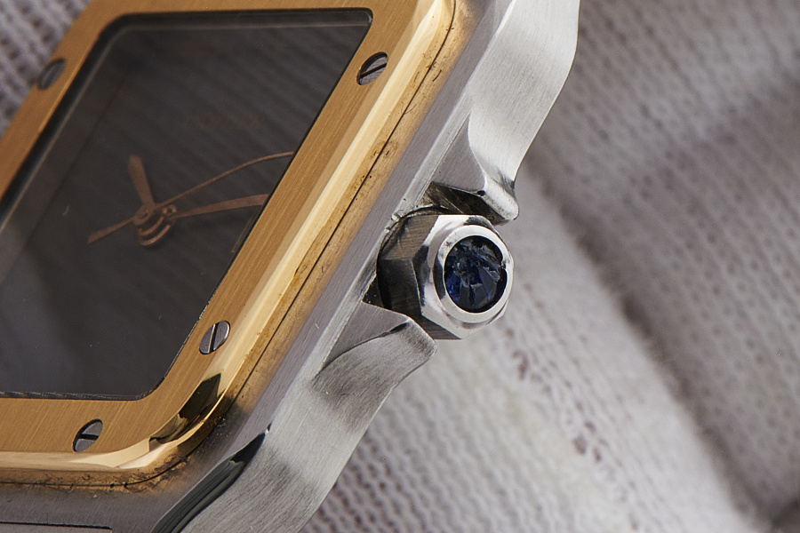 Santos Bicolor Ref. 2961 'Grey Ghost Dial'