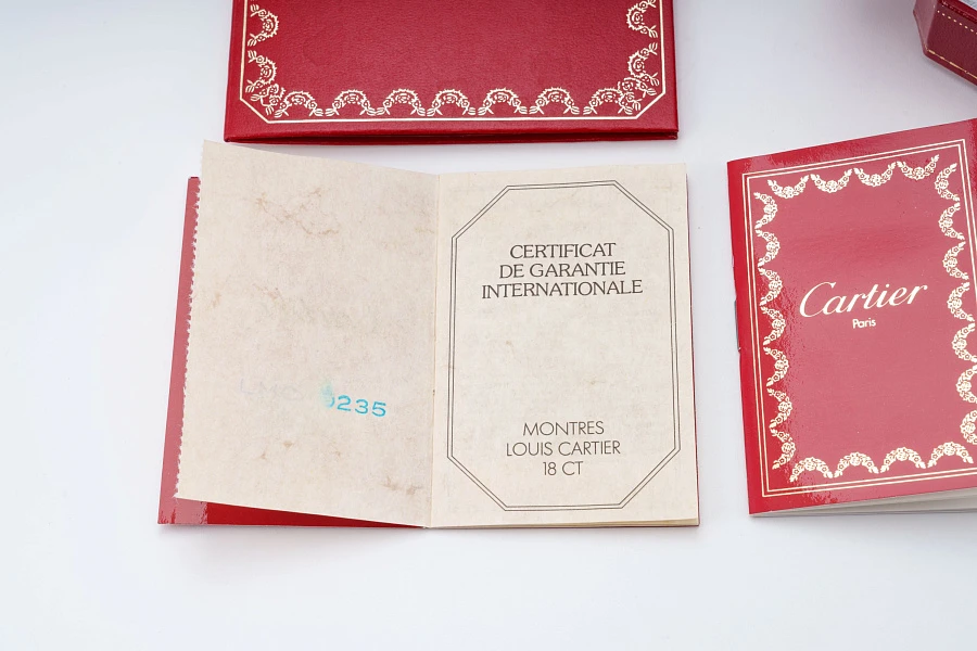 Louis Cartier in 18K Yellow Gold Quartz Ref. 6602