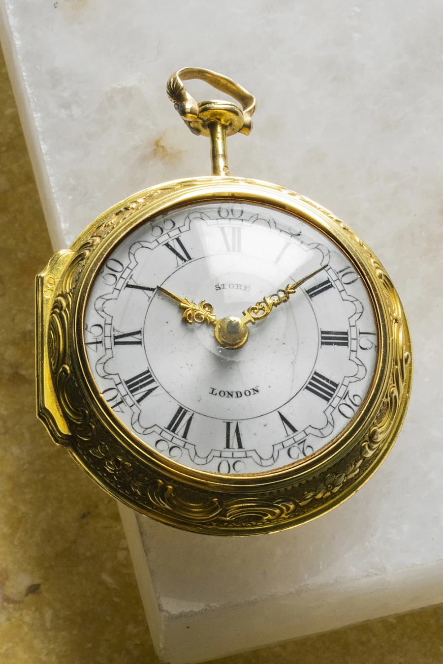 William M Store Verge Pocket Watch